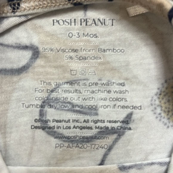 Kickee Pants Posh Peanut Tea Hazel Village Baby Bundle 0-12M GUC Organic - Picture 3 of 16